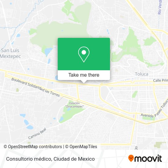 Mapa de Consultorio médico
