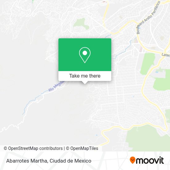 Abarrotes Martha map