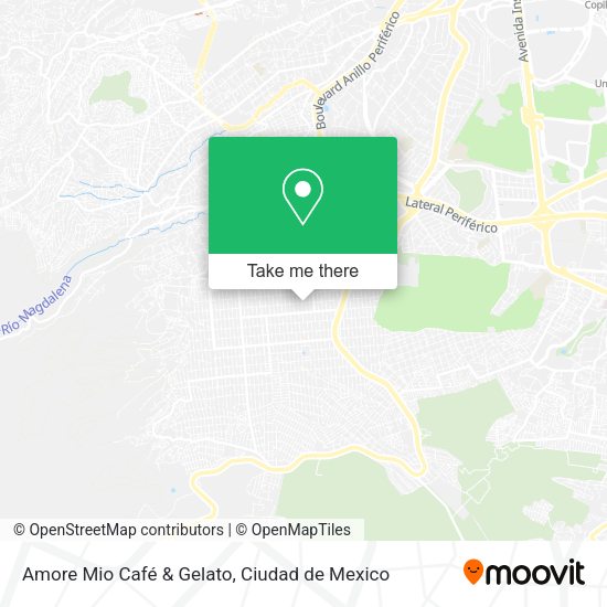 Amore Mio Café & Gelato map
