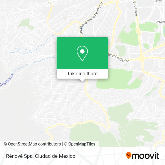Rénové Spa map