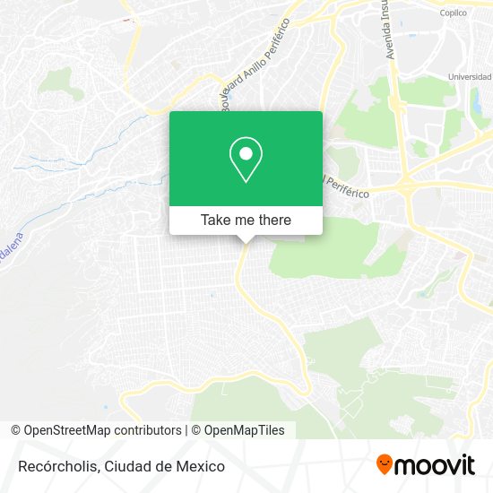 Recórcholis map