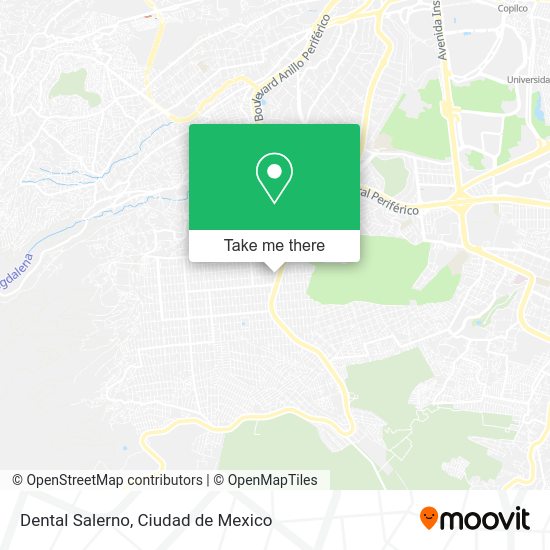 Dental Salerno map
