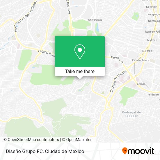 Diseño Grupo FC map