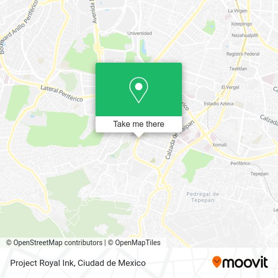 Mapa de Project Royal Ink