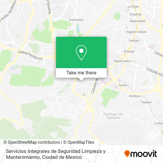 Servicios Integrales de Seguridad Limpieza y Mantenimiento map