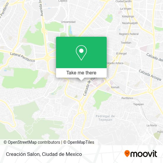 Creación Salon map