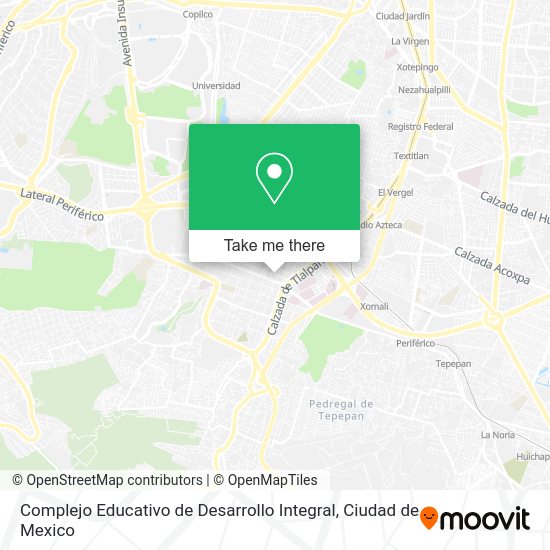 Complejo Educativo de Desarrollo Integral map