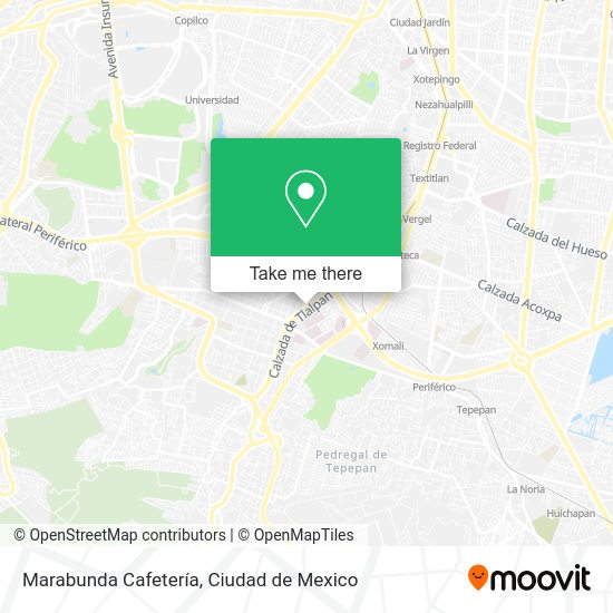 Marabunda Cafetería map