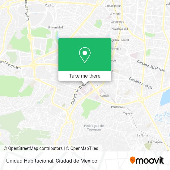 Mapa de Unidad Habitacional