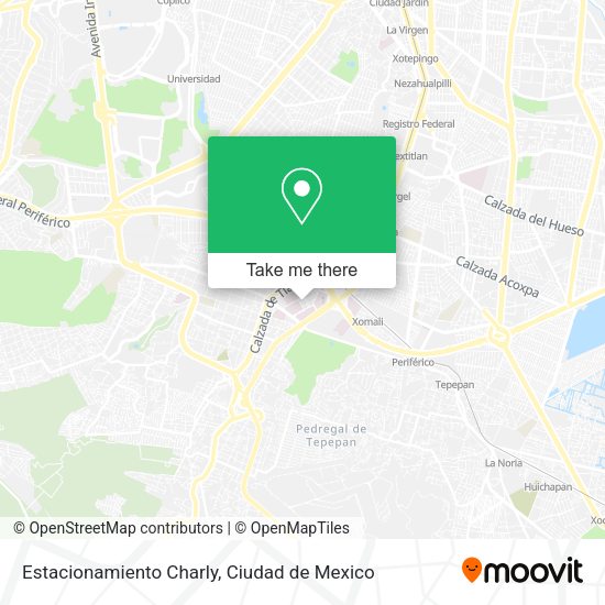 Mapa de Estacionamiento Charly