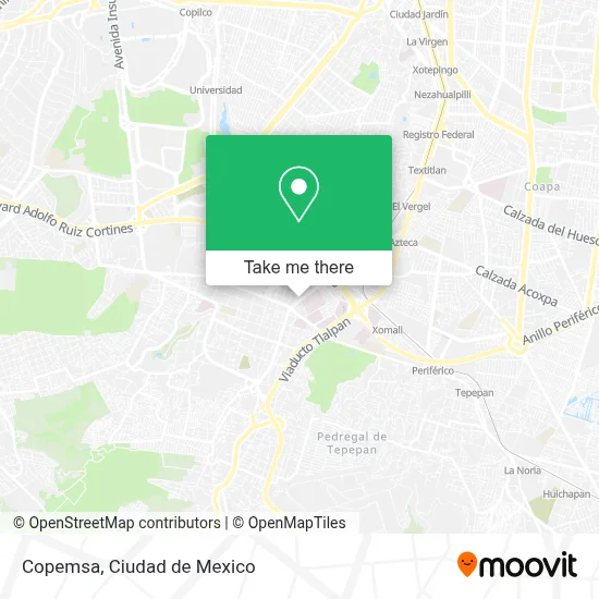 Copemsa map