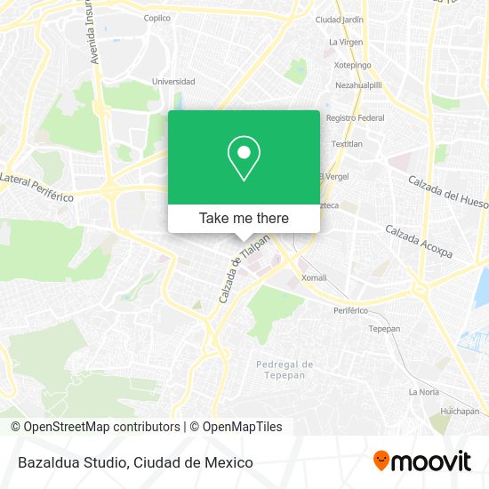 Bazaldua Studio map