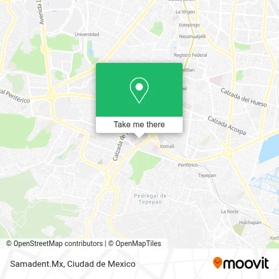Samadent.Mx map