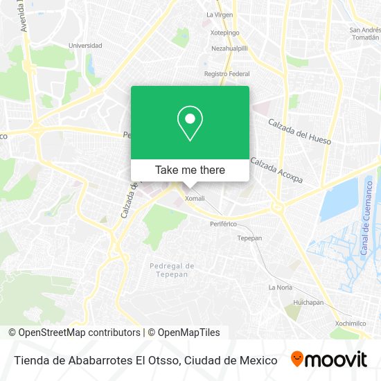 Tienda de Ababarrotes El Otsso map