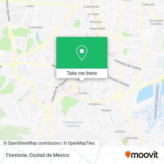 Mapa de Firestone