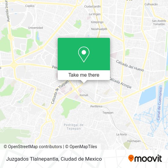 Juzgados Tlalnepantla map