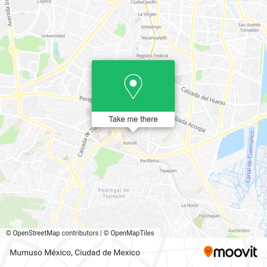 Mumuso México map