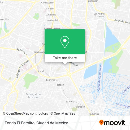 Fonda El Farolito map