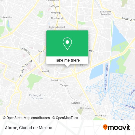 Mapa de Afirme