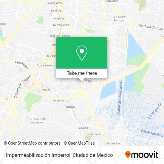 Impermeabilización Imperrol map