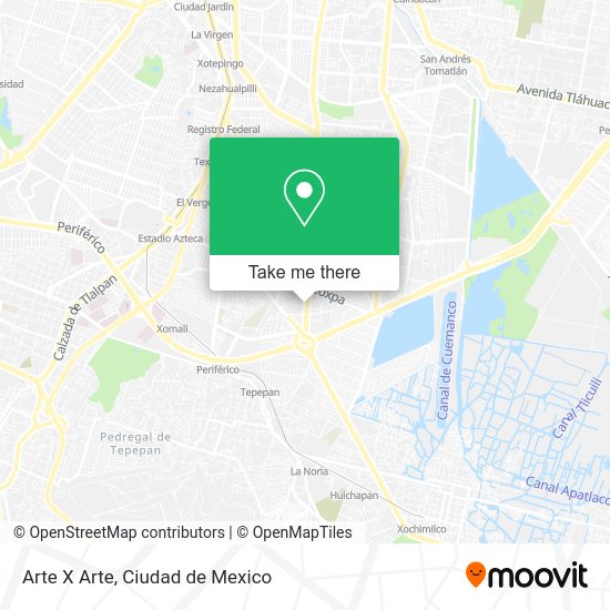 Mapa de Arte X Arte