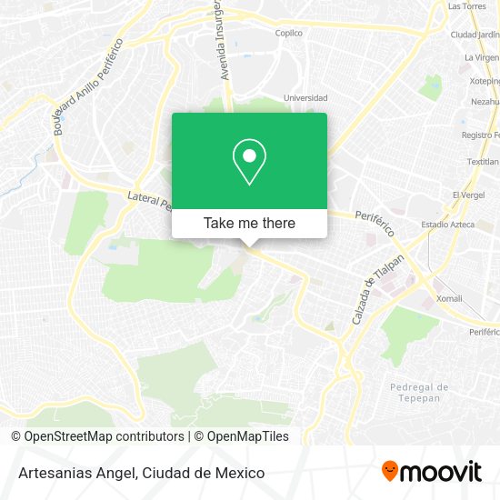 Mapa de Artesanias Angel