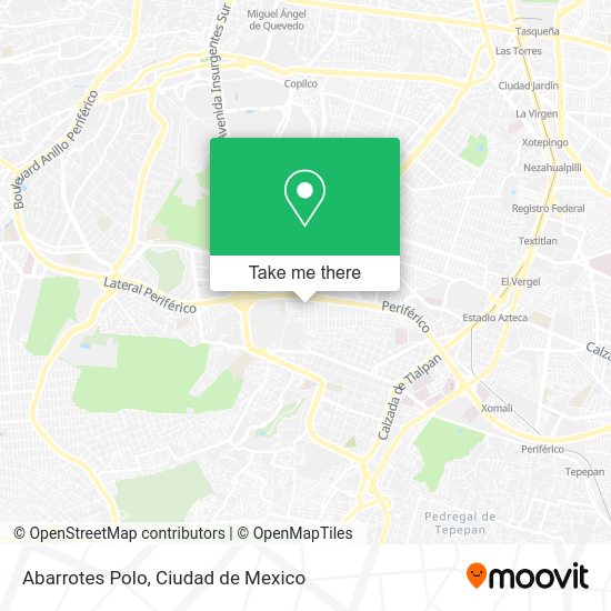 Mapa de Abarrotes Polo