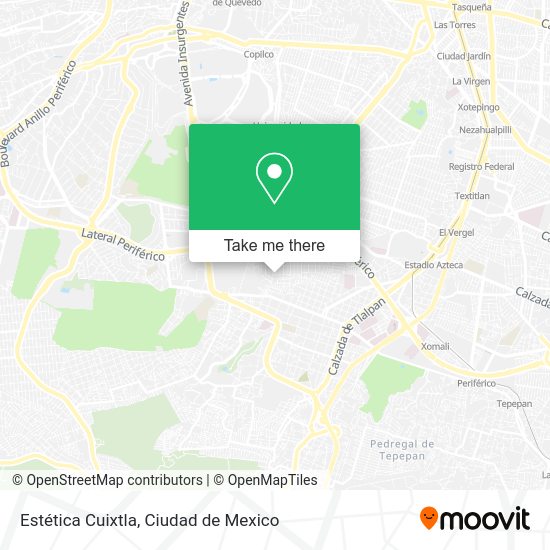 Estética Cuixtla map