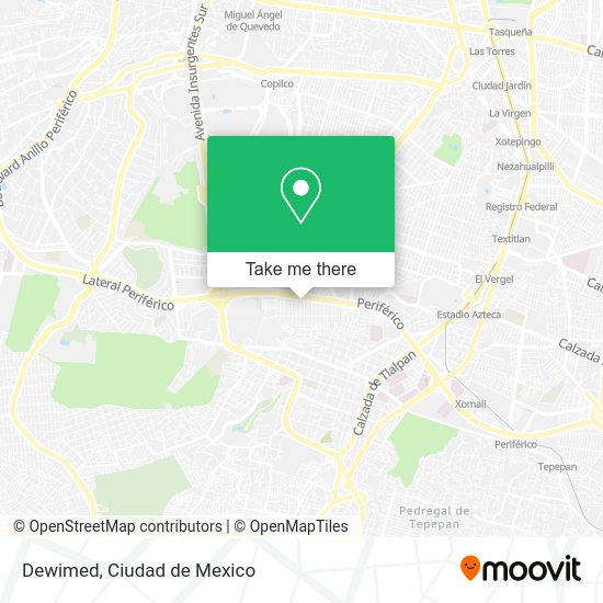 Mapa de Dewimed