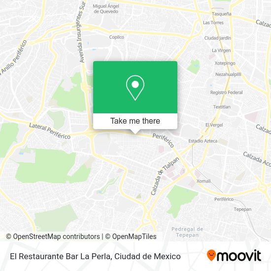 El Restaurante Bar La Perla map