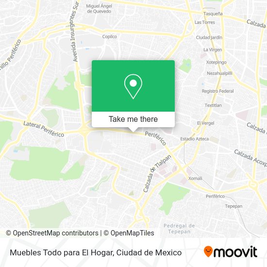 Mapa de Muebles Todo para El Hogar