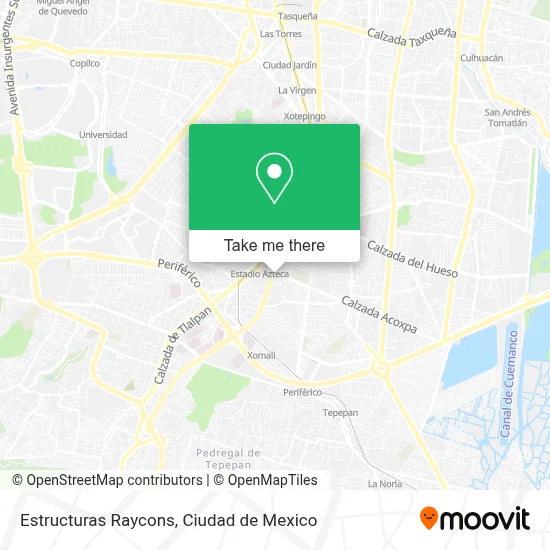 Estructuras Raycons map