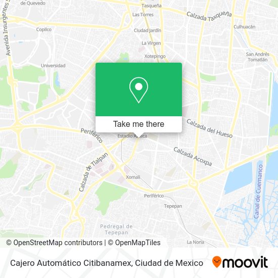 Cajero Automático Citibanamex map
