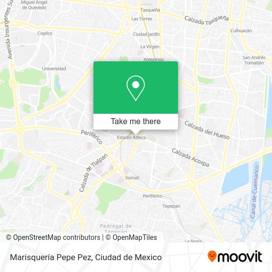 Marisquería Pepe Pez map