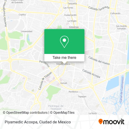 Piyamedic Acoxpa map