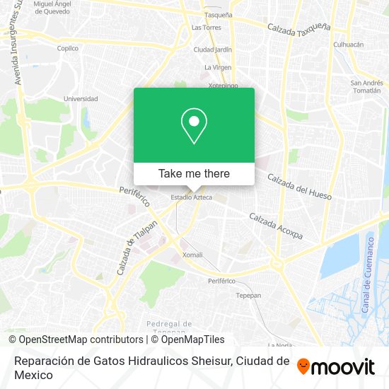 Reparación de Gatos Hidraulicos Sheisur map
