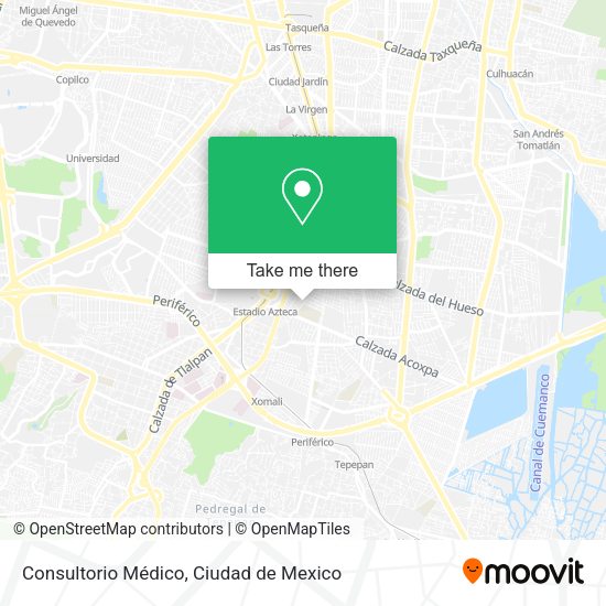 Consultorio Médico map