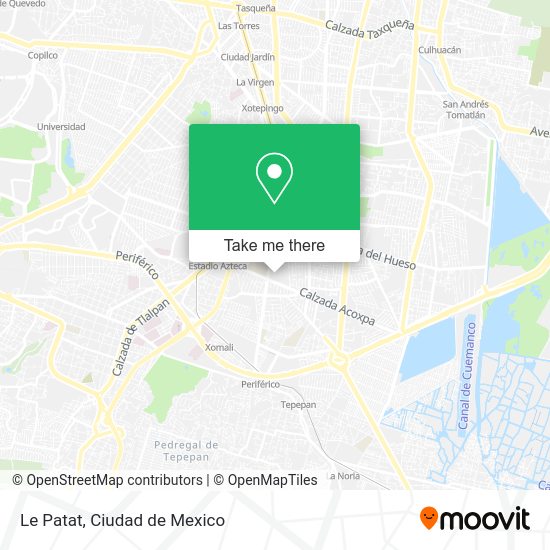 Mapa de Le Patat