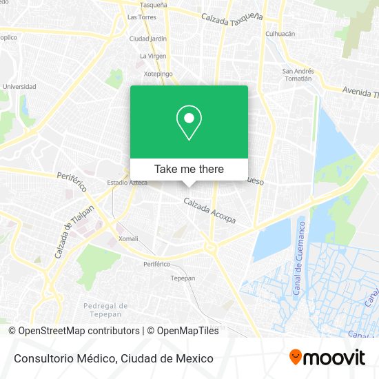 Mapa de Consultorio Médico
