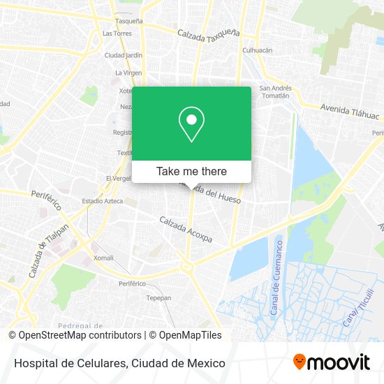 Hospital de Celulares map