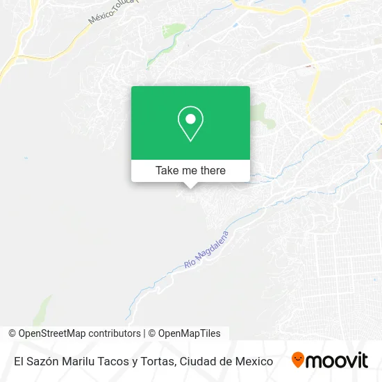 El Sazón Marilu Tacos y Tortas map
