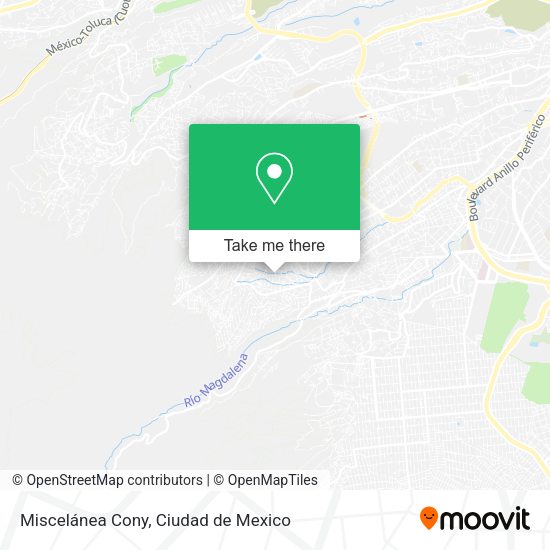 Miscelánea Cony map