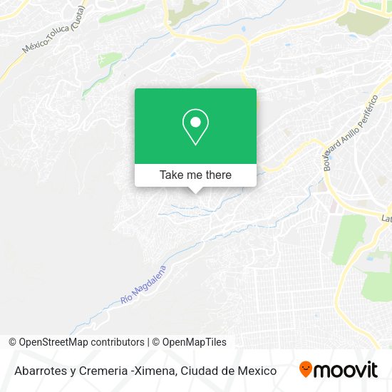Abarrotes y Cremeria -Ximena map