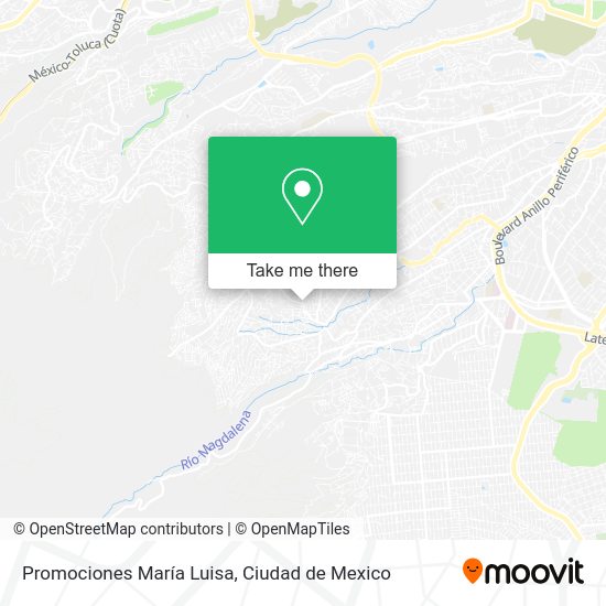 Promociones María Luisa map