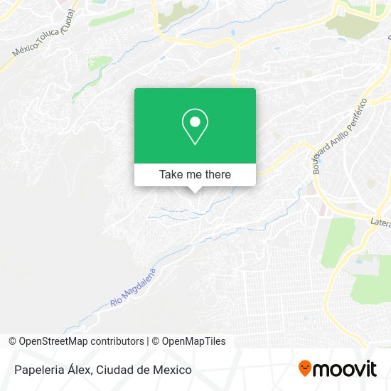 Papeleria Álex map