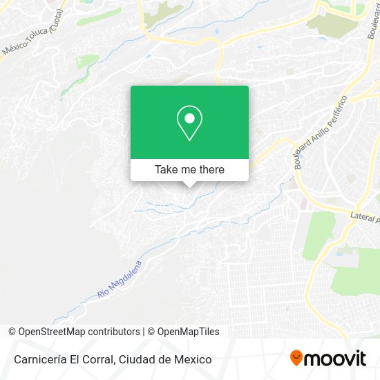Carnicería El Corral map
