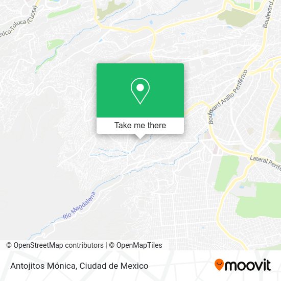 Mapa de Antojitos Mónica