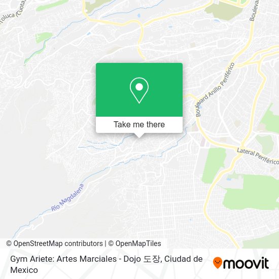 Gym Ariete: Artes Marciales - Dojo 도장 map