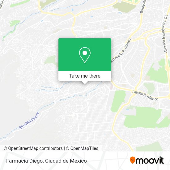 Mapa de Farmacia Diego