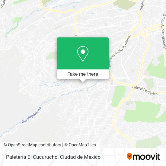 Paletería El Cucurucho map
